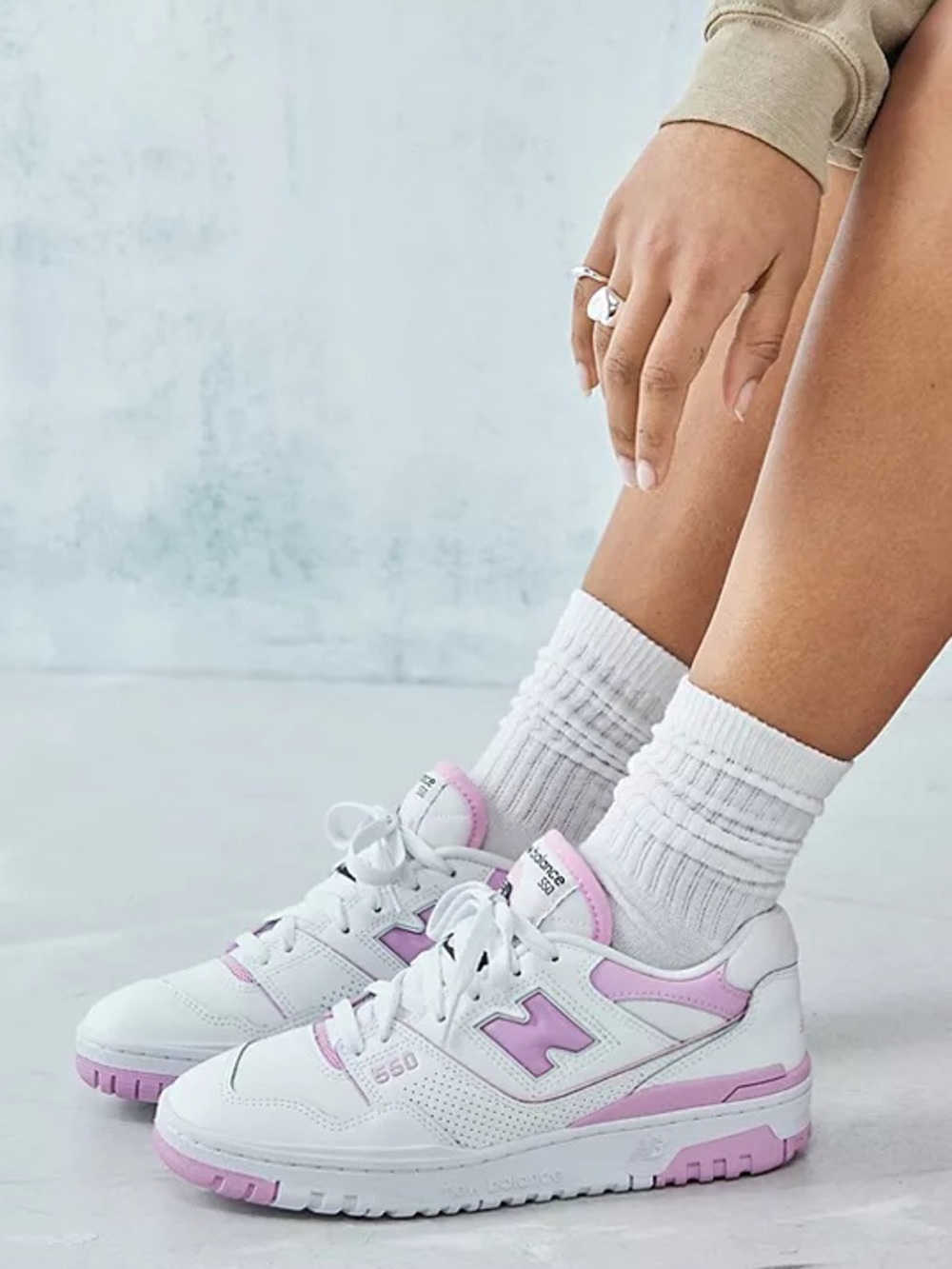 New Balance 550 Pink NIB Size 11